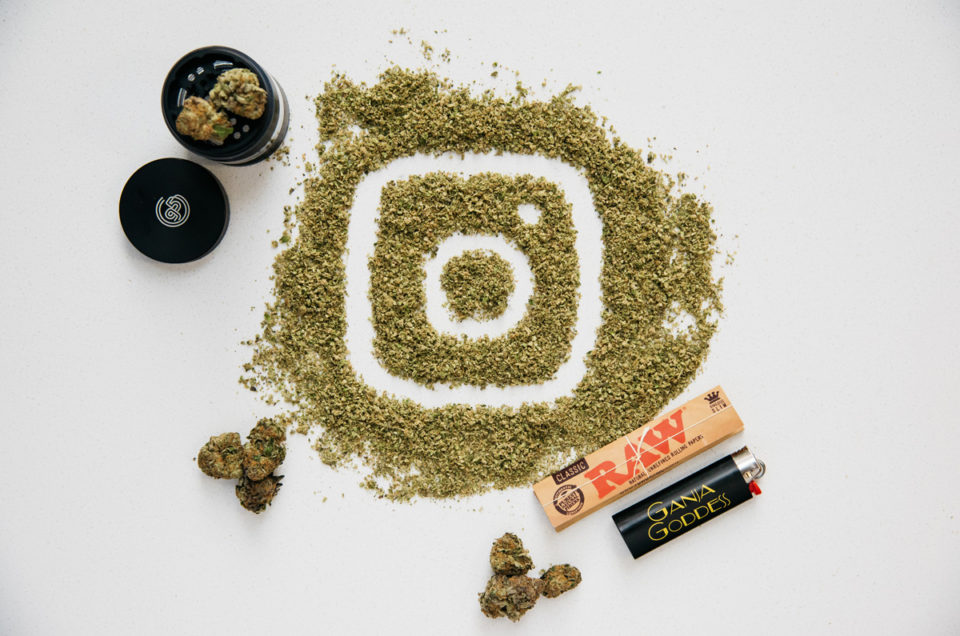 instagram ignores cannabis