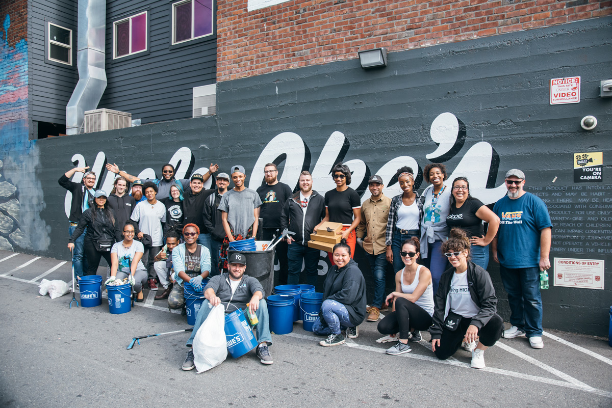 Colored Cannabis Collective Capitol Hill Cleanup