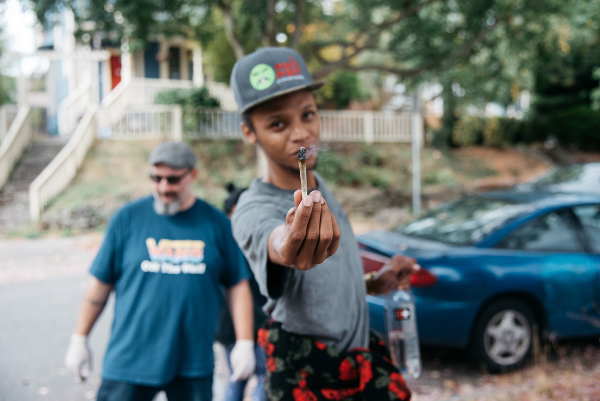 Colored Cannabis Collective Capitol Hill Cleanup