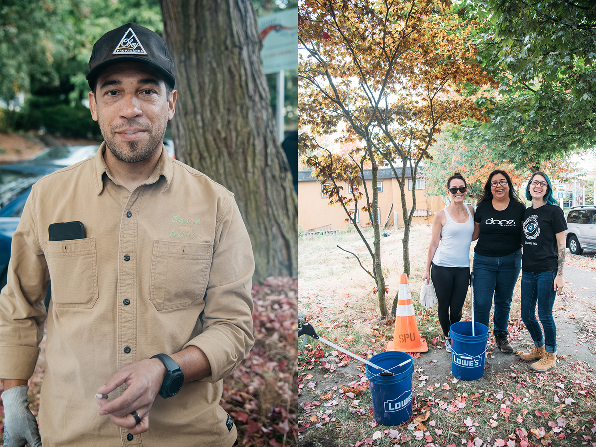 Colored Cannabis Collective Capitol Hill Cleanup