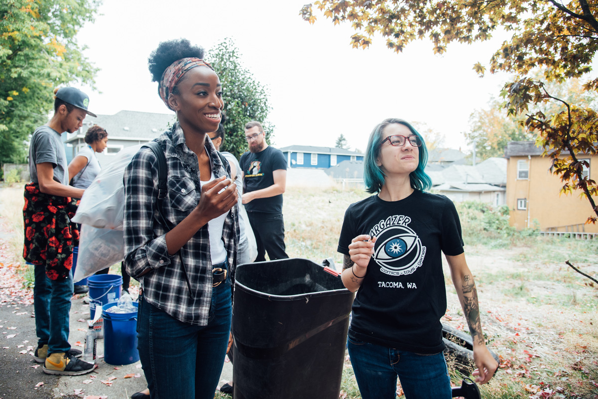 Colored Cannabis Collective Capitol Hill Cleanup