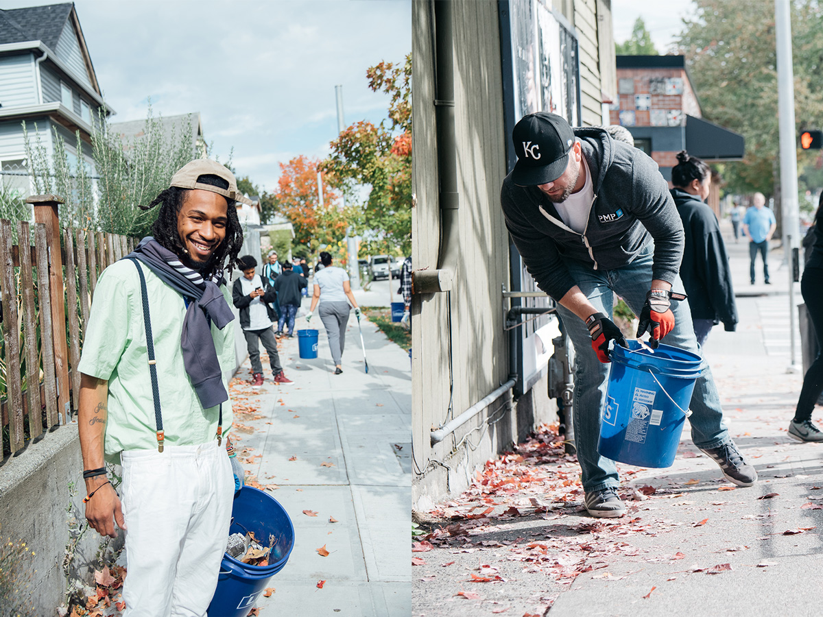 Colored Cannabis Collective Capitol Hill Cleanup